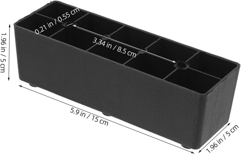 4Pcs Plastic Bed Risers for Sofa and Chair Elevation Durable Support Legs for Enhanced Stability and Height Lightweight Design for Furniture Lifting - Image 2