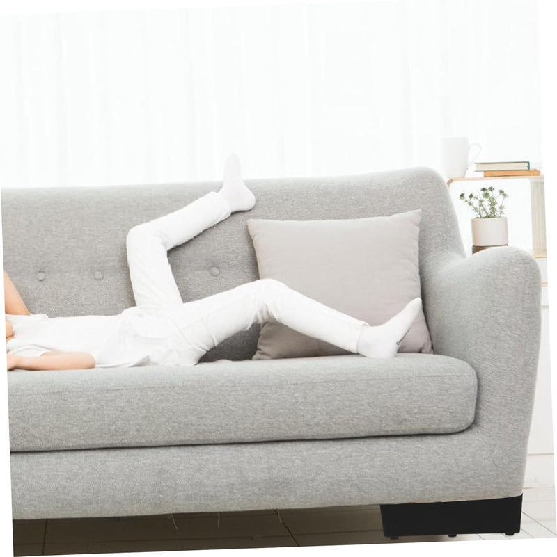 4Pcs Plastic Bed Risers for Sofa and Chair Elevation Durable Support Legs for Enhanced Stability and Height Lightweight Design for Furniture Lifting - Image 5