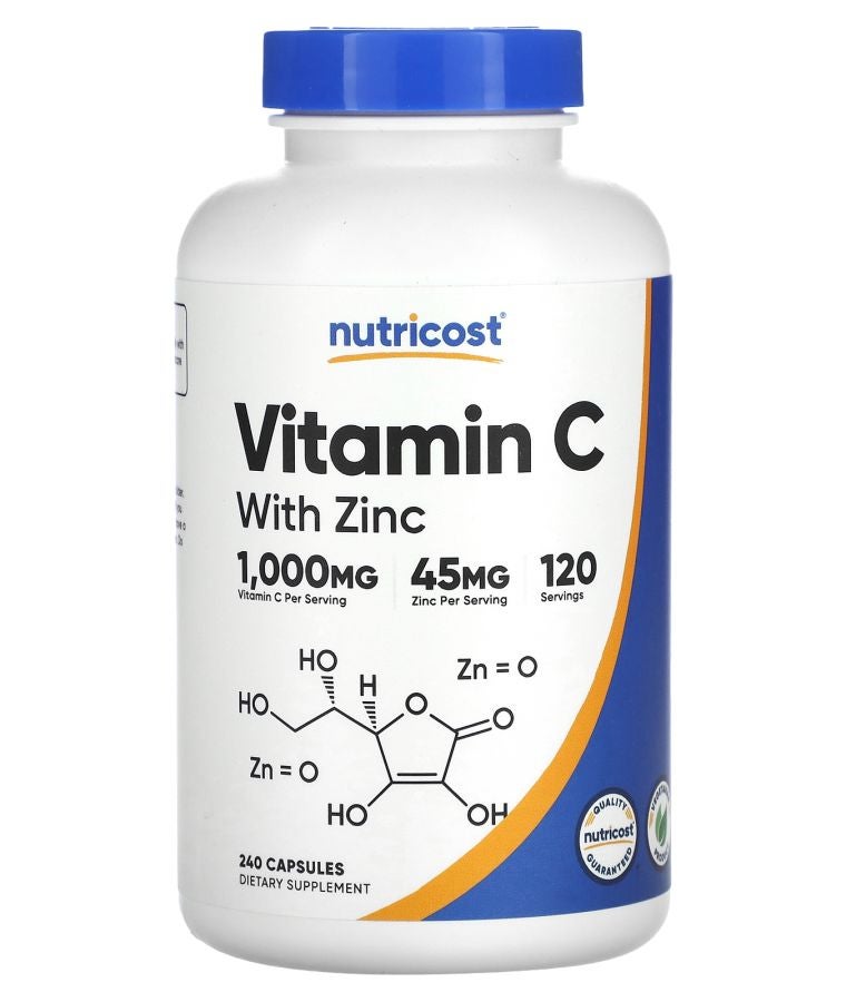Vitamin C with Zinc 240 Capsules