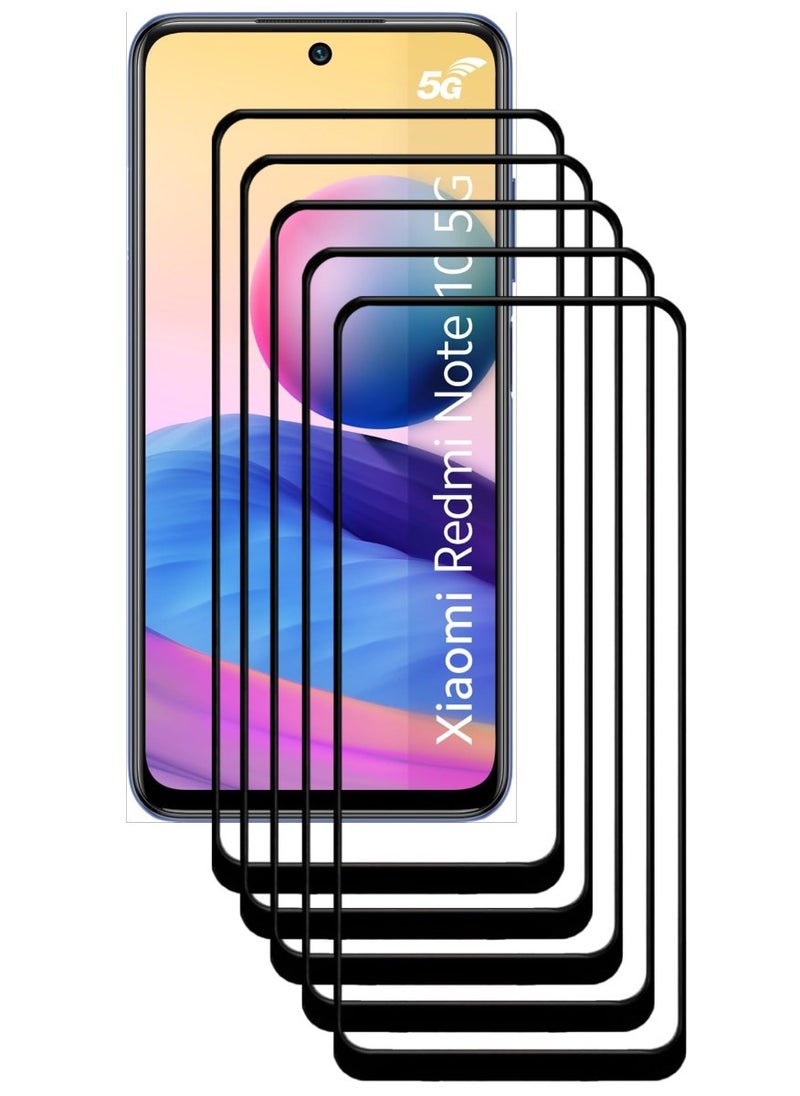 ACLIX 5 Pieces Antistatic ESD Dustproof Premium Quality High Definition Tempered Glass Screen Protector Designed For Xiaomi Redmi Note 10 5G - Image 1