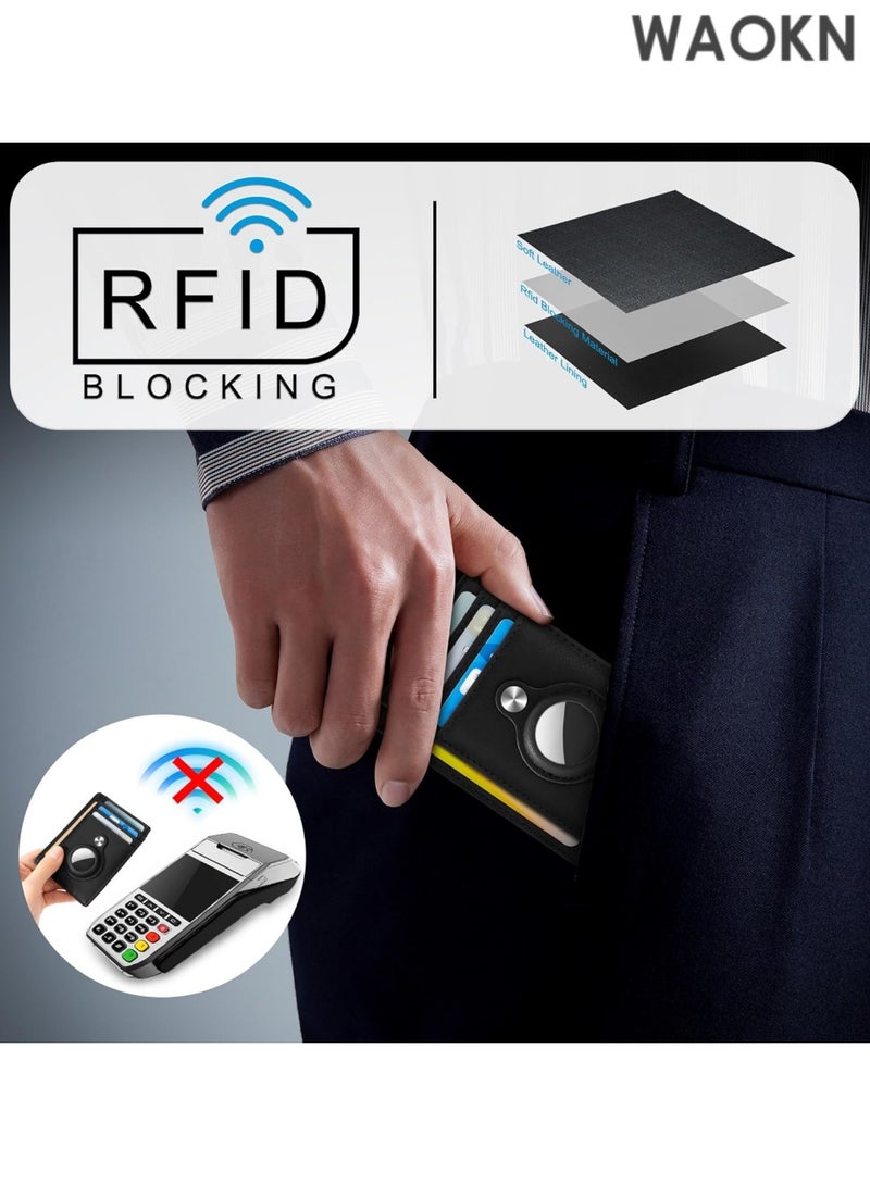 دبليو أيه أو كي أن محفظة Slim Minimalist تُعيد تعريف مفهوم الراحة والأمان بتصميمها الأنيق والبسيط، مثالية للحمل في الجيب الأمامي. مصنوعة من مواد عالية الجودة. تحمي تقنية حجب RFID بطاقاتك الائتمانية وبياناتك الشخصية من عمليات المسح غير المصرح بها، مما يحمي معلوماتك الحساسة من السرقة الرقمية. (أحمر) - Image 5