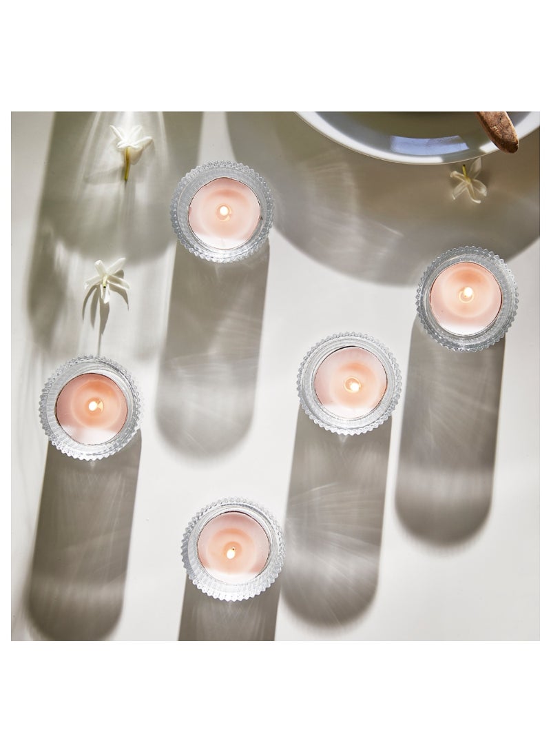Scented Tealight Jasmine/Pink 3.5 Hr/30 Pack - Image 3