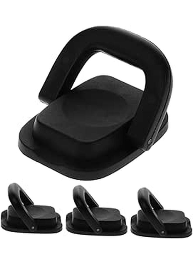 Foldable Pot Lid Knobs 4pcs Plastic Replacement Handles Easy Installation Kitchen Cookware - Image 1