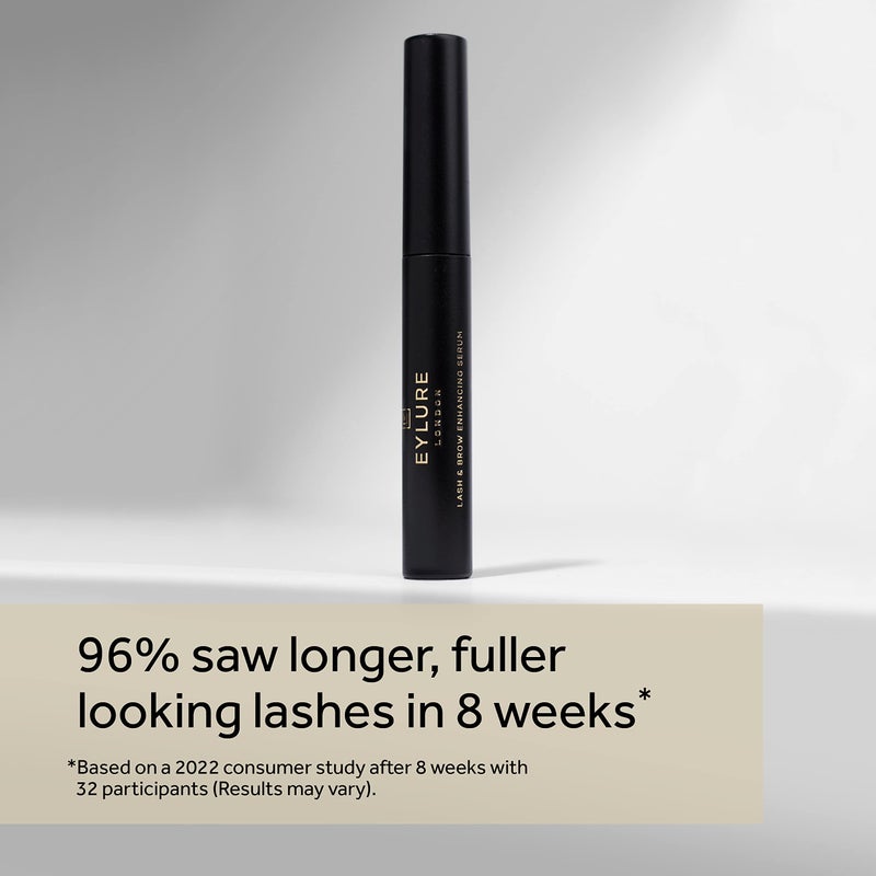 Eylure 2in1 Lash & Brow Enhancing Serum, 3.5 ml | See Results in 2 Weeks Clear - Image 3