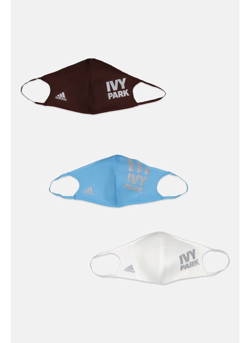 Adidas Adidas x Ivy Park 3 Pcs Brand Logo Face Mask 