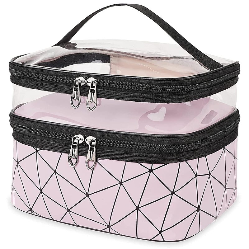 KANDPAND Womens Make Up Travel Organizer Toiletry Kit Bag Pouch for Brush Make up Holder Fashion Portable Heavy Luxury Bag - Image 1
