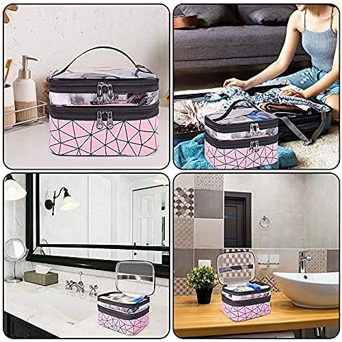 KANDPAND Womens Make Up Travel Organizer Toiletry Kit Bag Pouch for Brush Make up Holder Fashion Portable Heavy Luxury Bag - Image 5