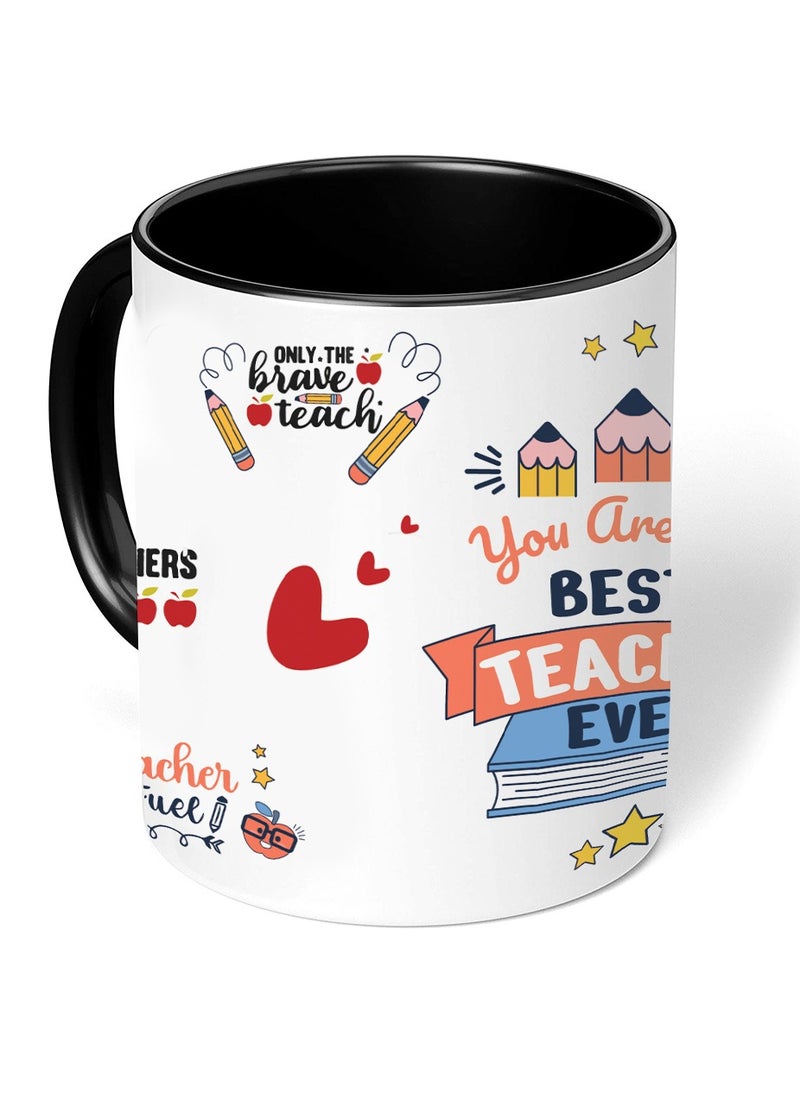 PRINTSHOP4ME Teachers Day Apperciation Gift - Two Tone Ceramic Mug For Teachers - Gift For Teachers - Teachers Gift - World Teachers Day  - Image 5