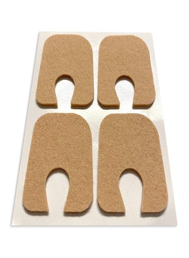 Aetna Foot Products - Adhesive Felt U-Shaped Callus or Toe Pads, Pack of 100, 1/8" Thick - Image 2