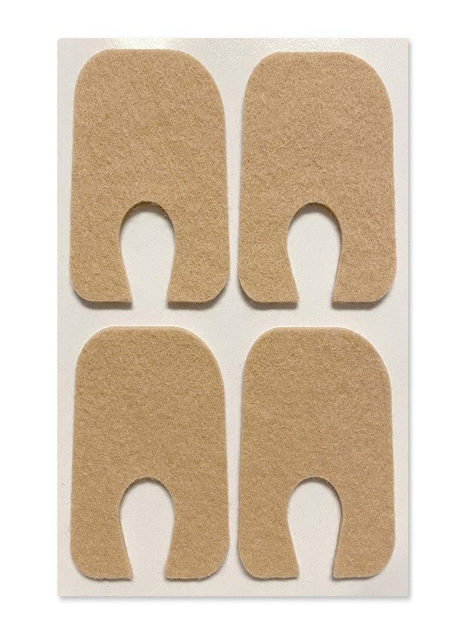 Aetna Foot Products - Adhesive Felt U-Shaped Callus or Toe Pads, Pack of 100, 1/8" Thick - Image 1