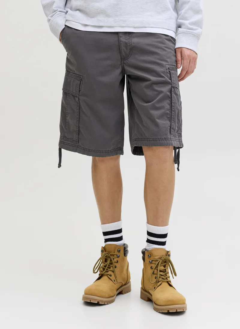 جاك اند جونز JPSTCOLE FRANK CARGO SHORTS MID SN
