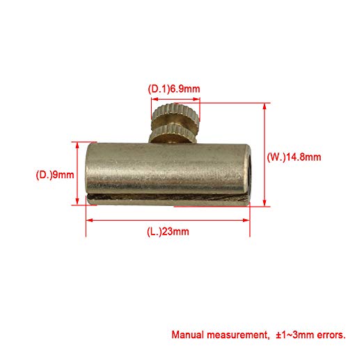 BQLZR Golden Brass Adjustable Cello Wolf Tone Eliminator Wolf Tone Mute Suppressor Tube Eliminate Wolf Tone - Image 4