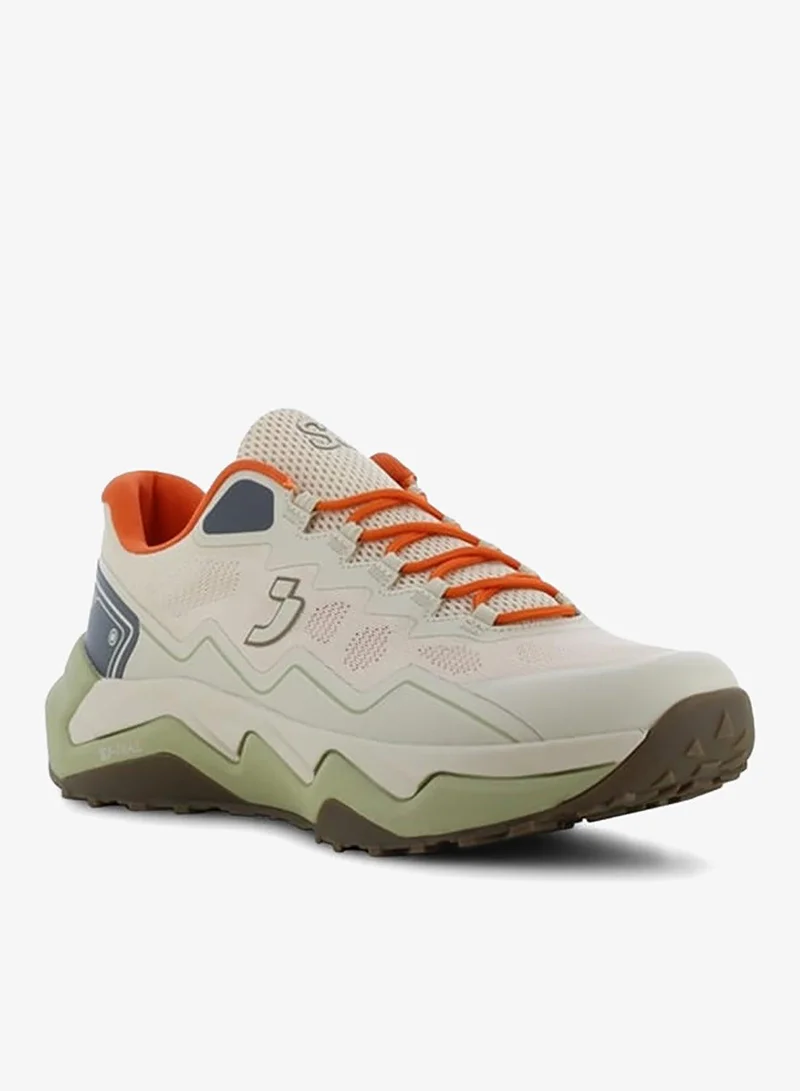 اس جي سنيكرز رجالي بأربطة ومنخفض الكاحل بتصميم كولور بلوك