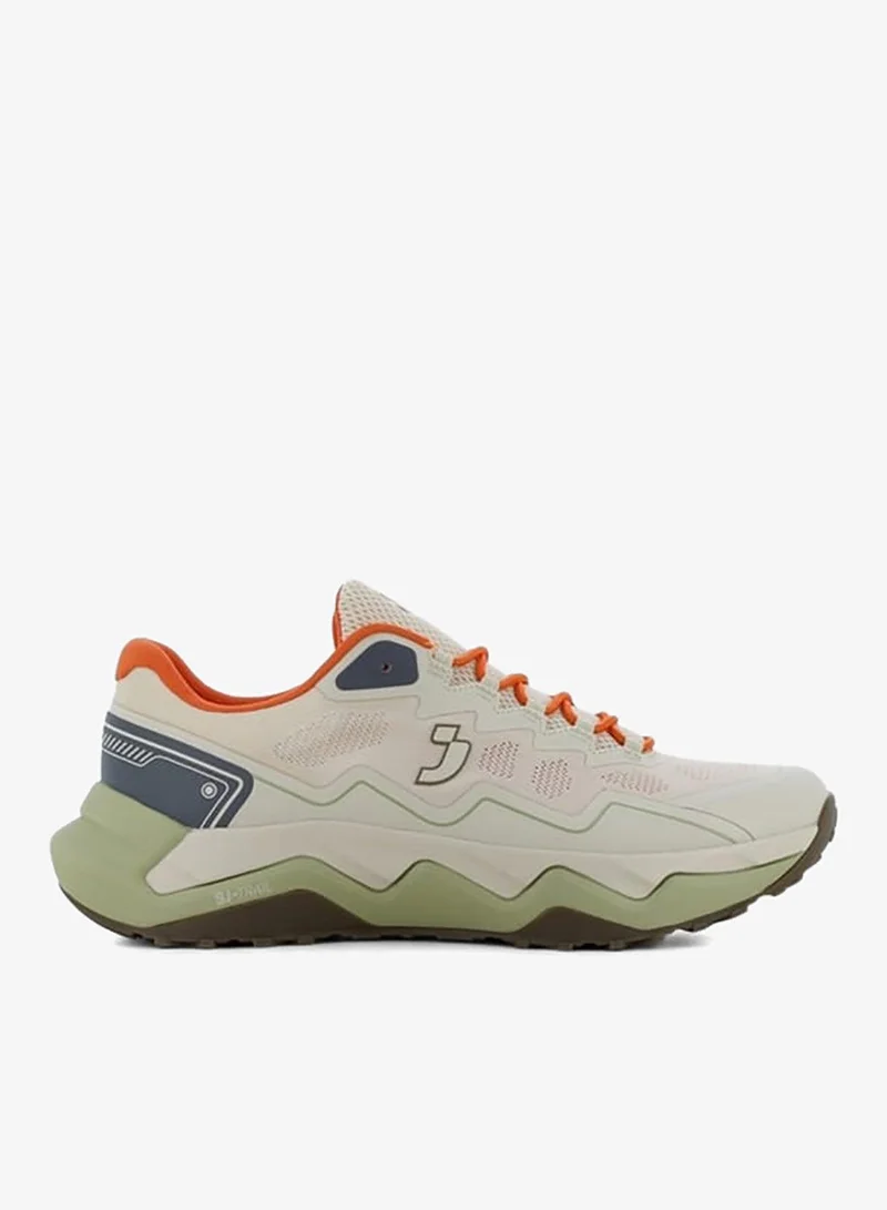 اس جي سنيكرز رجالي بأربطة ومنخفض الكاحل بتصميم كولور بلوك