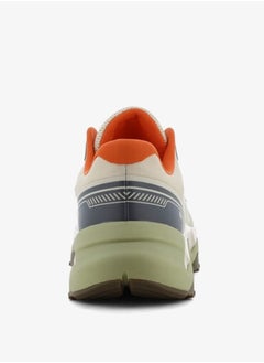 SJ Men's Colourblock Lace-Up Low Ankle Sneakers  - Image 3