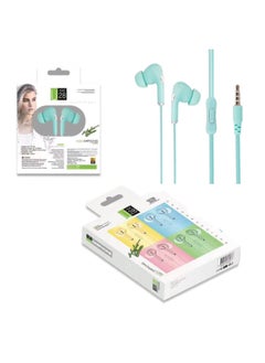 Generic For Apple Wired Headset In-Ear Type-c Computer Huawei Sports Game Mobile Phone Bluetooth Wired Headset-Colour:3rd Generation Blue-3.5-android Interface  - Image 1