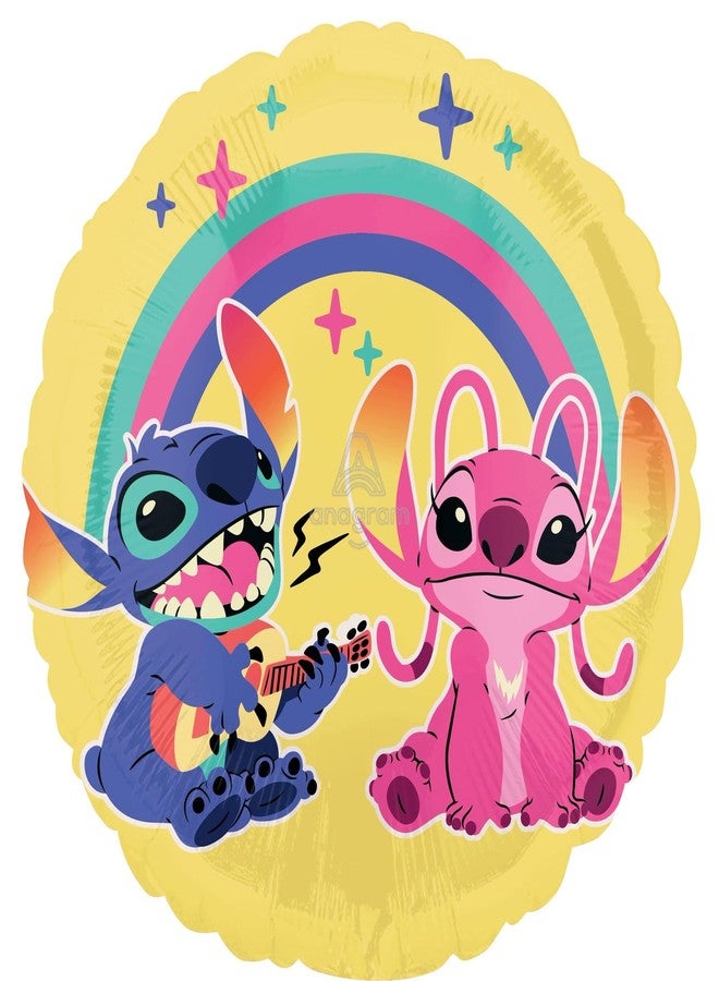 أناجرام زينة بالونات فويل ولاتكس لحفلة عيد ميلاد فتاة بطابع "غرزة أناغرام"، BQ_4167 - Image 4