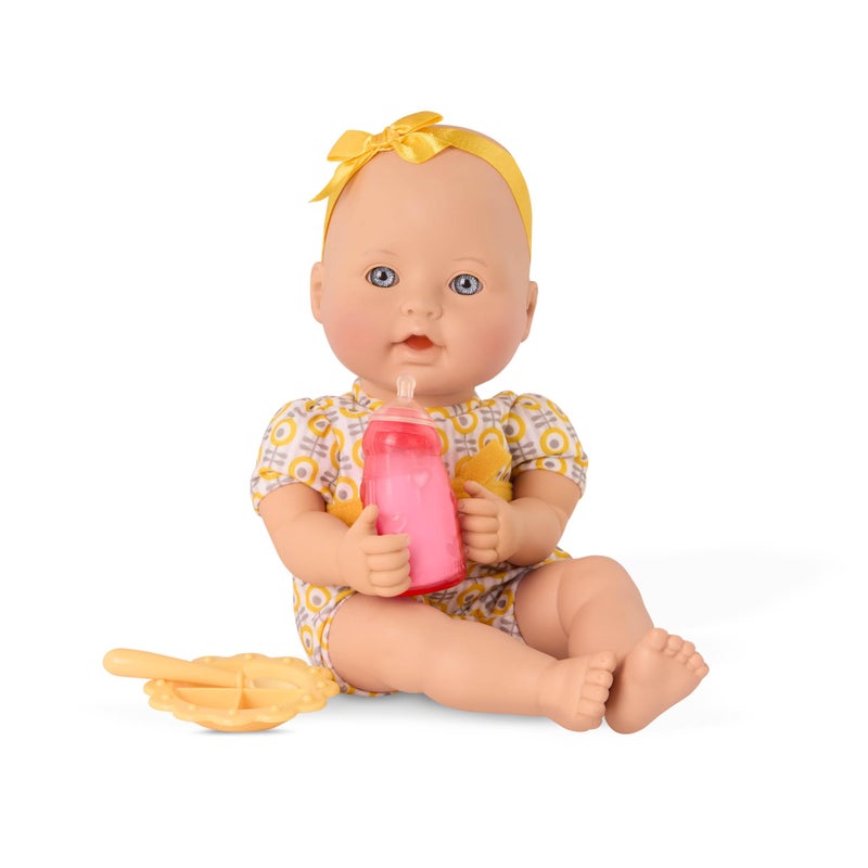 Baby Sweetheart دمية بيبي سويت هارت من باتات - دمية بطول 12 إنش لحديثي الولادة مع جسم ناعم وكتاب قصة سهل القراءة وإكسسوارات - Image 2