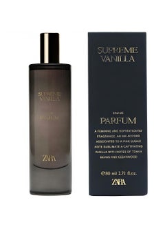 Zara Supreme Vanilla Perfume for Women EDP Eau De Parfum 80 ML 27 FL OZ