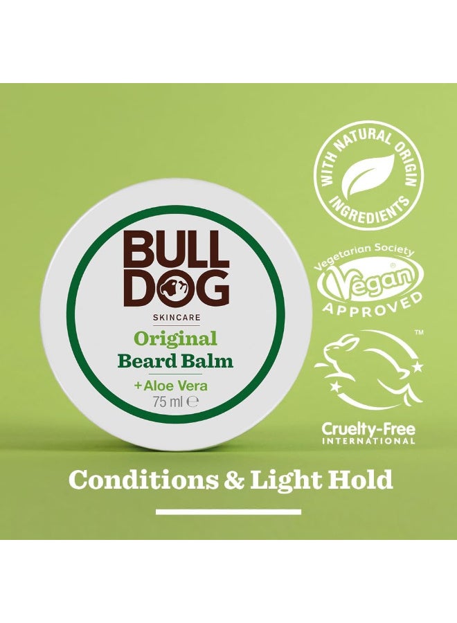 Bulldog Skincare Original Beard Balm 75g - Beard Styling & Conditioning - For All Beard Types - Image 3