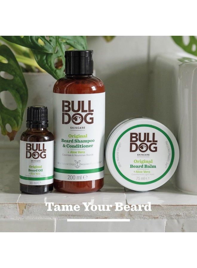 Bulldog Skincare Original Beard Balm 75g - Beard Styling & Conditioning - For All Beard Types - Image 4