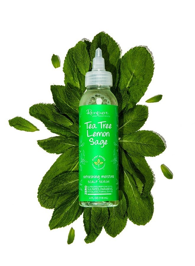 رينبيور سيروم رينبور النباتي لترطيب فروة الرأس، بخلاصة شجرة الشاي والليمون والمريمية، 4 أونصات سائلة - Image 3