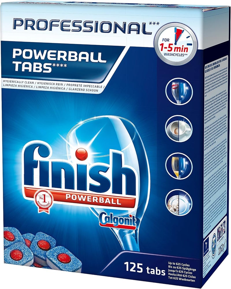 Powerball Professional Dishwasher - 125 Tablets - Image 1