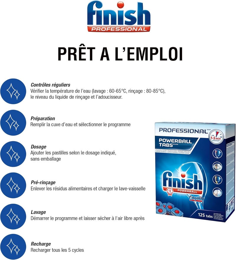 Powerball Professional Dishwasher - 125 Tablets - Image 4