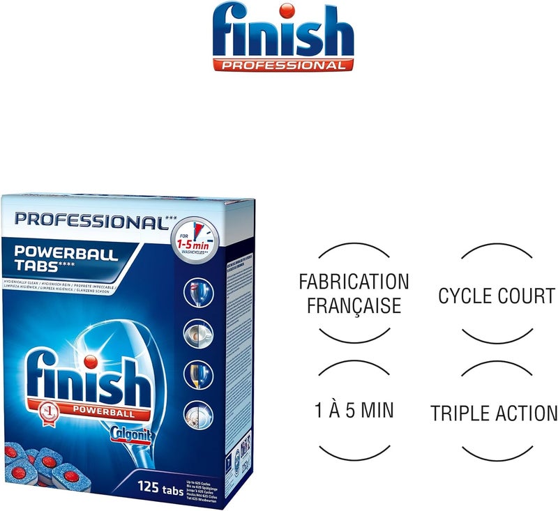 Powerball Professional Dishwasher - 125 Tablets - Image 5