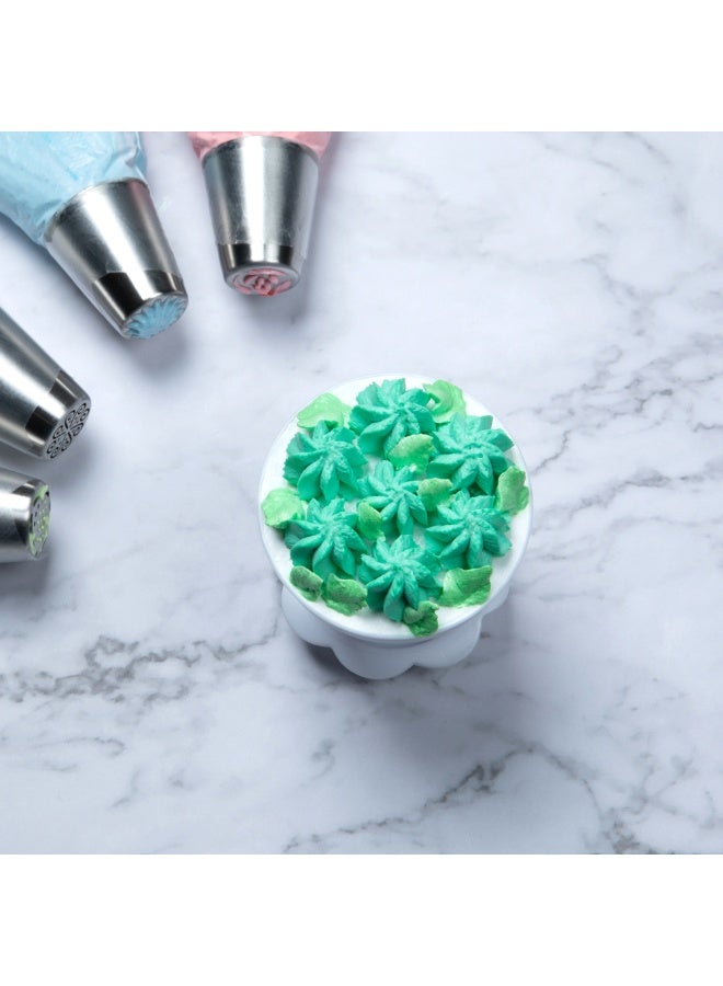 Restaurantware Russian Piping Tip, 1 Flower Cake Decor Piping Tip - #7, Corrosion-Resistant, Stainless Steel Decorating Tip For Frosting, Dishwashable, Decorate Cupcakes, Cakes, or Cookies - Image 3