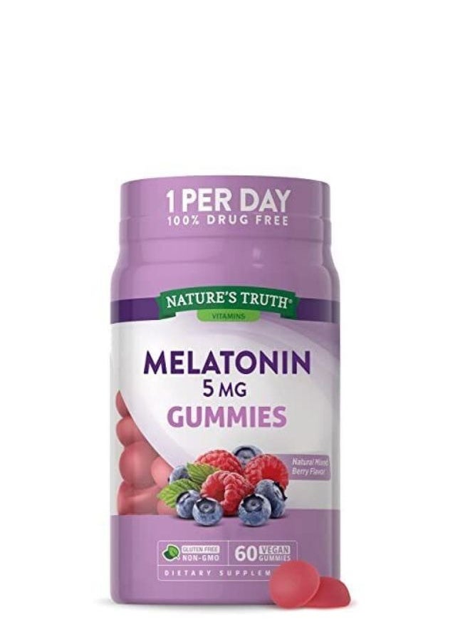 Nature's Truth Melatonin 5Mg Gummies 60`S 