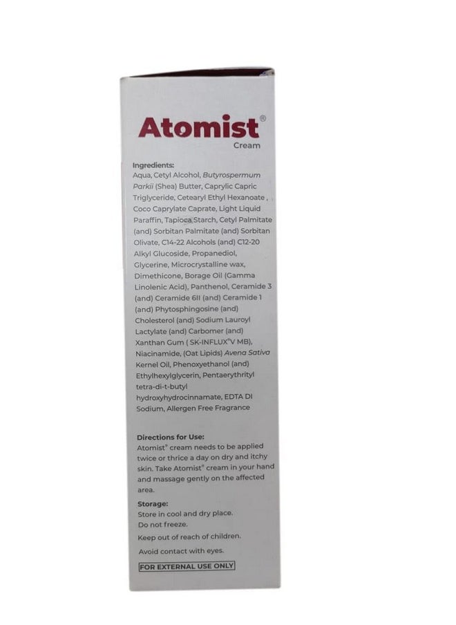 Brinton - Brinton Atomist Skin Barrier Repair Cream, 125 gm | Enriched with Ceramides, Oats Lipids & GLA x Pack of 2 - Image 1
