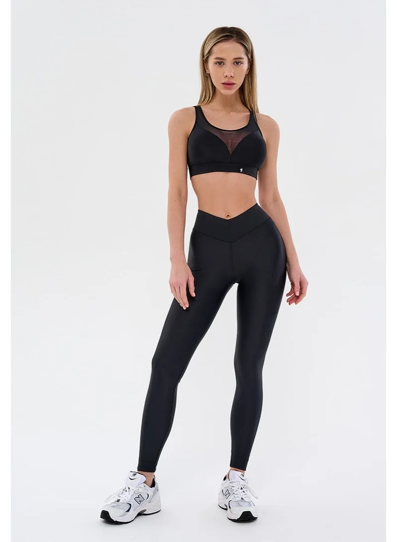 Bona Fide Bona Fide Sports Bras for Women – High Impact Sports Bra with High Support – Black Gym Bra for Running, Fitness &amp; Training