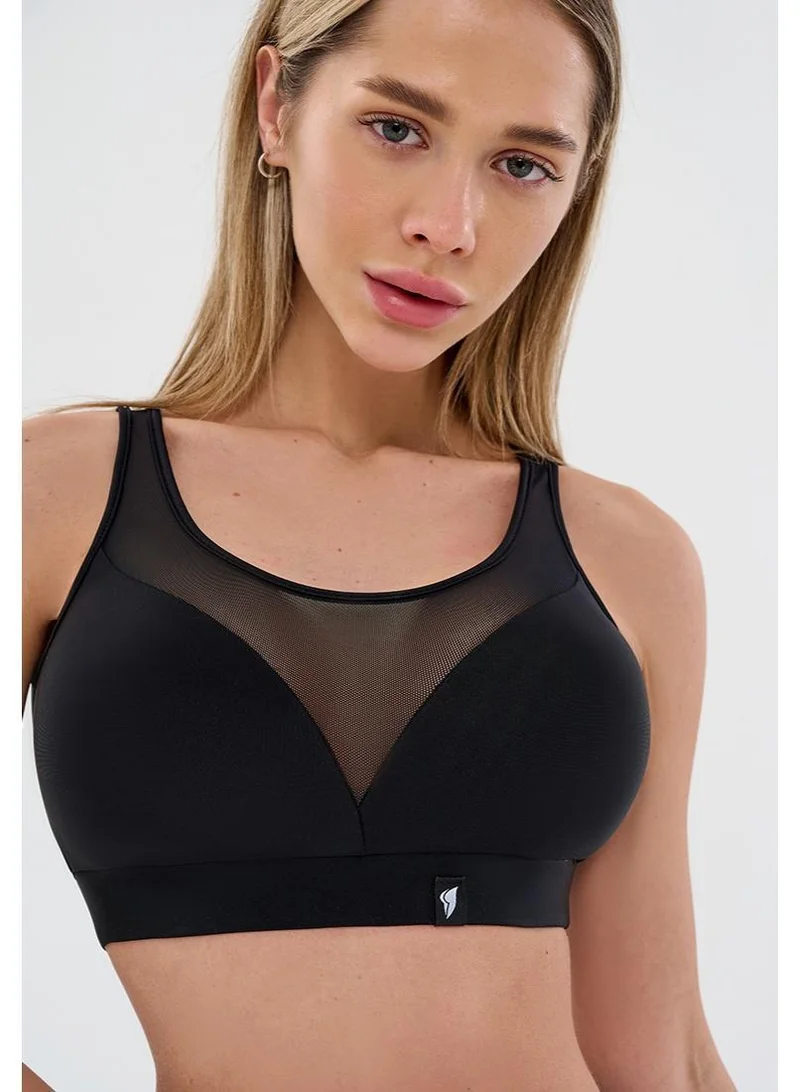 Bona Fide Gemini Top Black Gemini Sports Bra for Women for Women | Best Price UAE