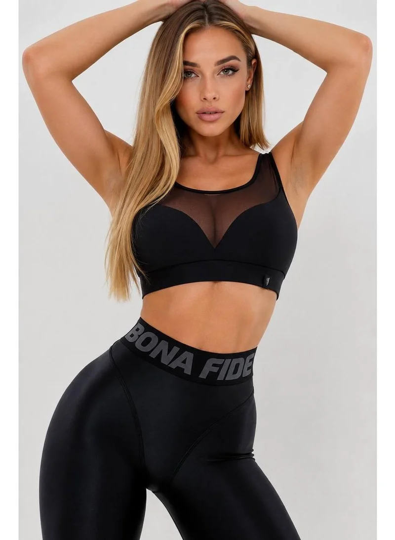 Bona Fide Gemini Top Black Gemini Sports Bra for Women for Women | Best Price UAE