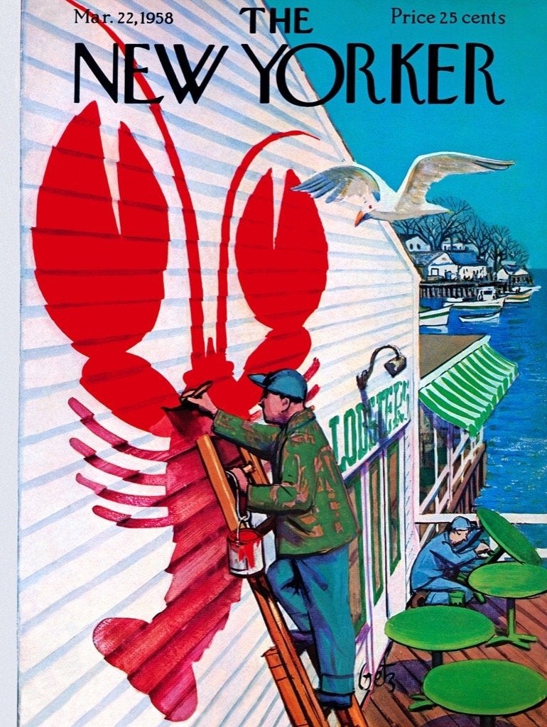 New York Puzzle Company - New Yorker Seaside Cafe - 500 Piece Jigsaw Puzzle - Image 2