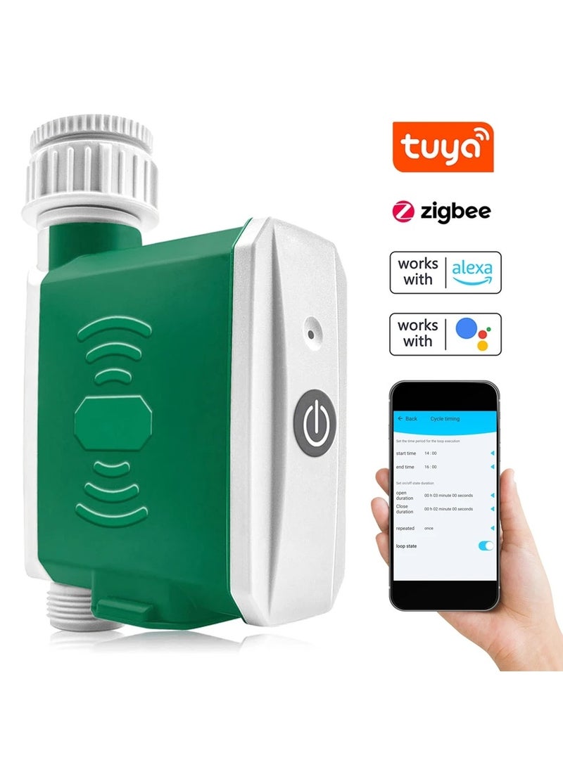 ارواق تويا زيجبي مؤقت الري الذكي بالتنقيط الري تحكم التطبيق التحكم عن بعد جهاز الري التلقائي أداة البستنة المنزلية - Image 1