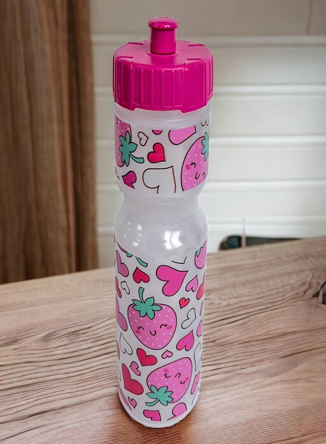 50 Strong | Kids BPA-Free Sports Water Bottle, 22 oz, Strawberries - Image 2