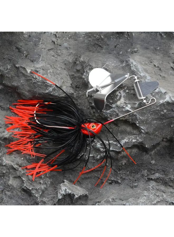 Tangerine 15G Whisker Lure Fishing Bait Shiny Spinner for Black Fish Tilapia Saltwater Surface - Image 3