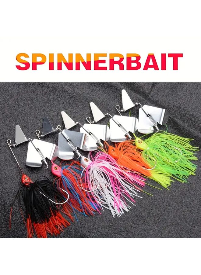 Tangerine 15G Whisker Lure Fishing Bait Shiny Spinner for Black Fish Tilapia Saltwater Surface - Image 4