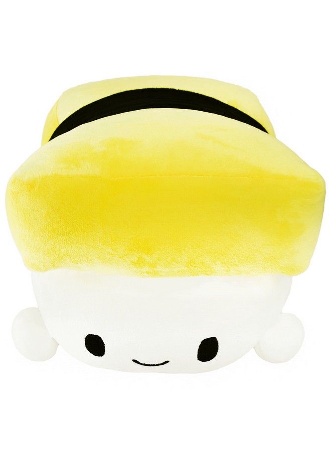 Mango Steam Soft Stuffed Cute Kawaii Sushi Plush Stuffed Animal Pillow Toy (Large 10 Inches Egg) - Image 2