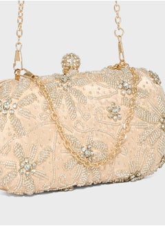 Diamante Floral Detail Clutch Bag - pzsku/Z2DF3C191F22E22D9AE34Z/45/_/1741065546/0adee083-b5e1-45d7-b275-8a4796ff154d