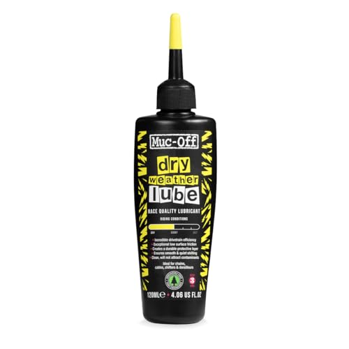 Muc Off Muc-Off Bio Dry Bike Chain Lube 50ml Wax-Based Formula for Smooth Gear Shifts | Creates Protective Layer and Reduces Friction | Pipette System for Easy Application - Image 1