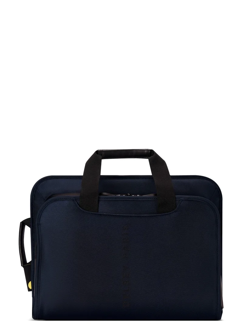 DELSEY Paris Arche 2 Compartment Satchel Backpack Laptop Protection 15.6 inch Navy Blue - 00120016302