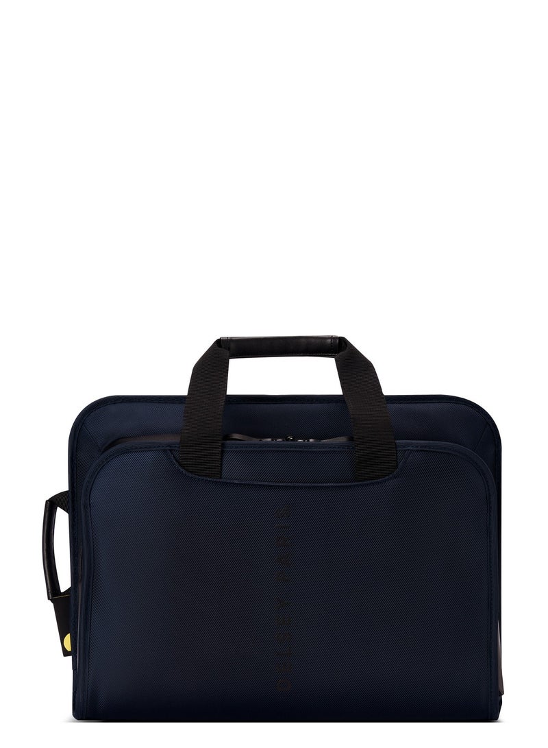 ديلسي _باريس حقيبة ظهر ساتشيل بحجرتين لحماية اللابتوب مقاس . بوصة أزرق داكن - Image 1