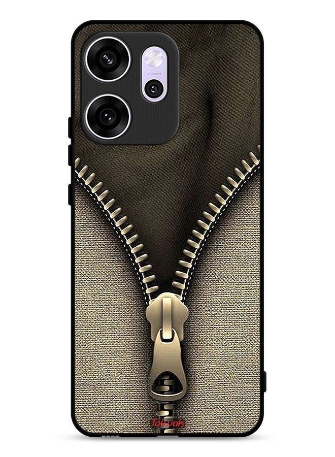 Tolwak Oppo Reno14 F Protective Case Cover Zip Pattern - Image 1