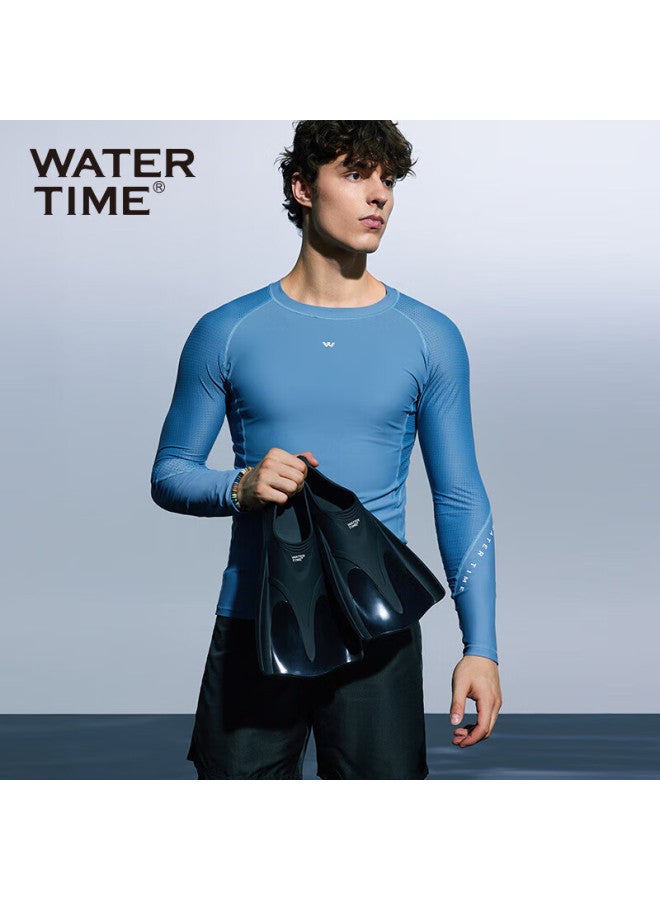 Watertime/shuichuan Swimming Flippers, Training Short Flippers, Snorkeling, Freestyle, Adult And Children's Professional Equipment, Black, Xxxs - Image 3