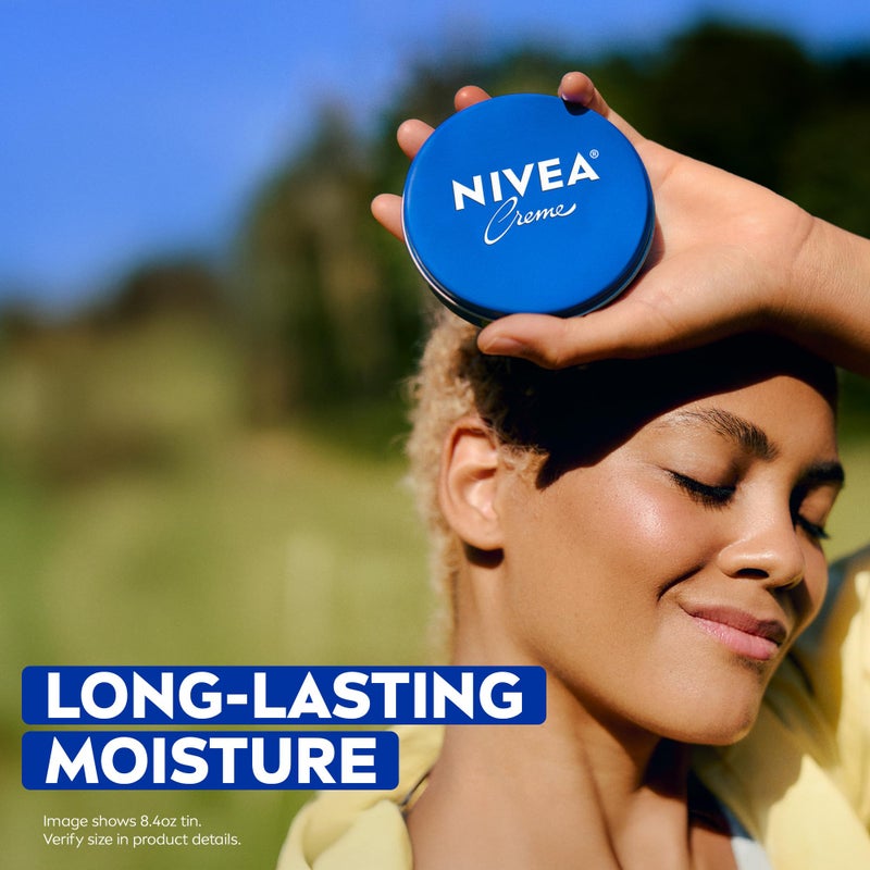 Nivea كريم نيفيا للجسم والوجه واليدين، كريم مرطب، نيفيا كريم ألماني، مرطب غني للجسم مع بروفيتامين B5، 8.4 أونصة - Image 3