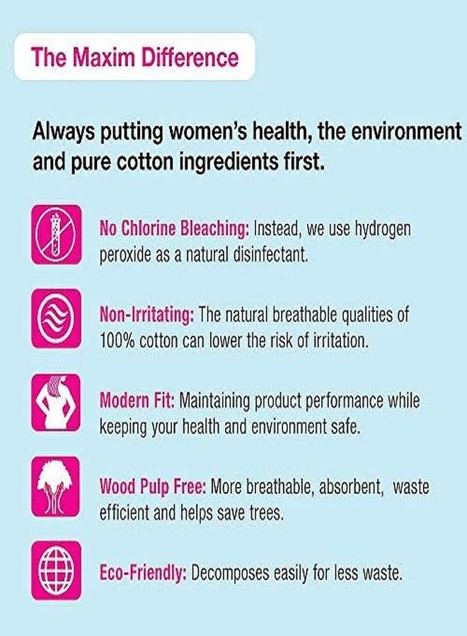 Maxim® 100% Certified Organic Cotton Balls Biodegradable, Hypoallergenic Cotton Balls, Easy Drawstring Closure Packaging, No GMO, Cruelty Free, 300 Count, 3 Packs - Image 5