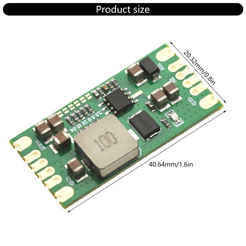 5V 60V إلى 3.3V 5A وحدة تحويل تيار مستمر خطوة لأسفل إمداد طاقة مستقر - Image 4